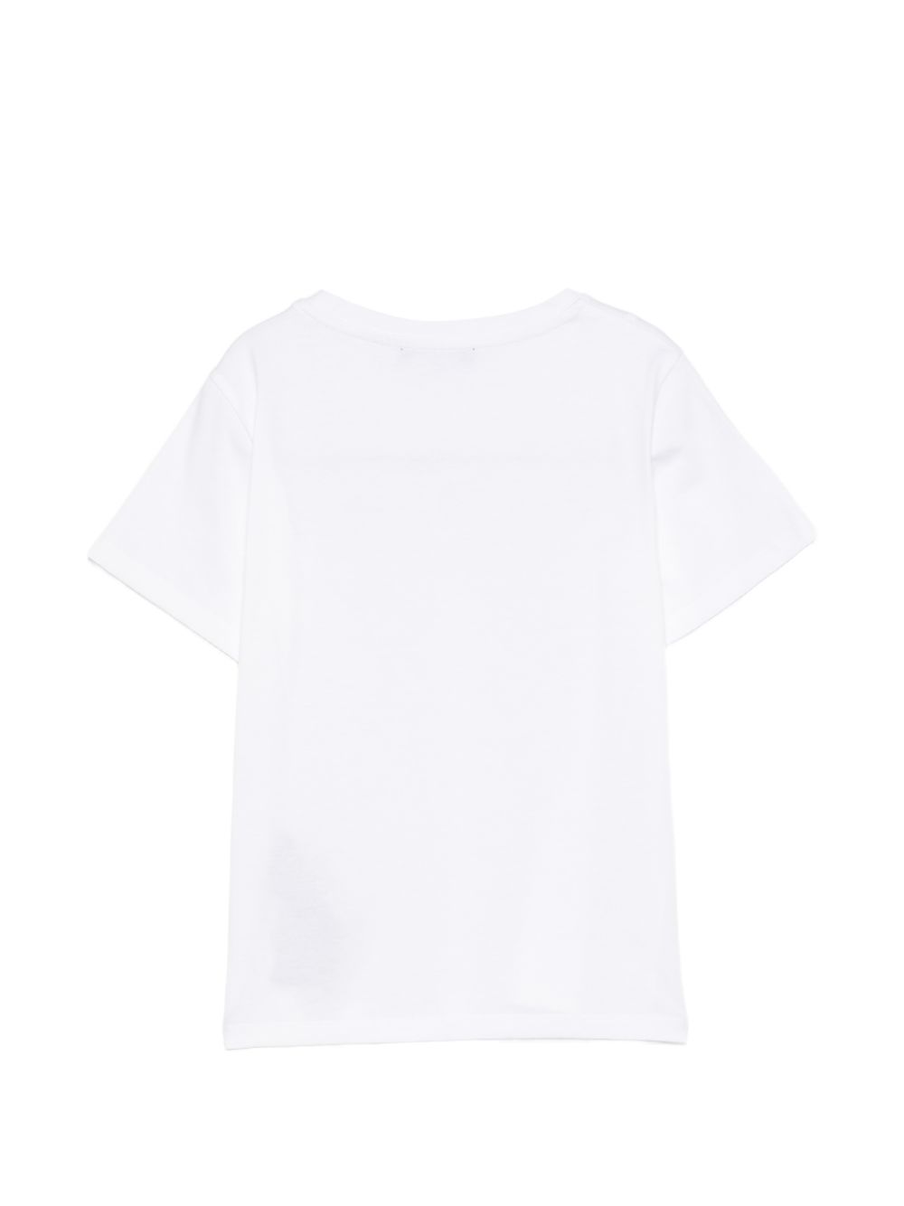 T-shirt in cotone con logo BY8R11Z3672 100NE BALMAIN KIDS