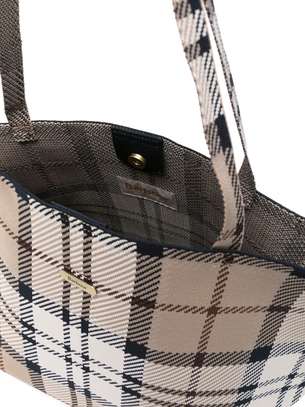 Tote bag a quadri con manici LBA0517 BE71 BARBOUR