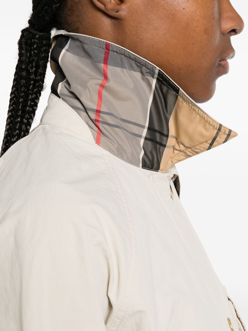 Giacca con bottoni dorati e tasche a patta LSP0301 CR11 BARBOUR