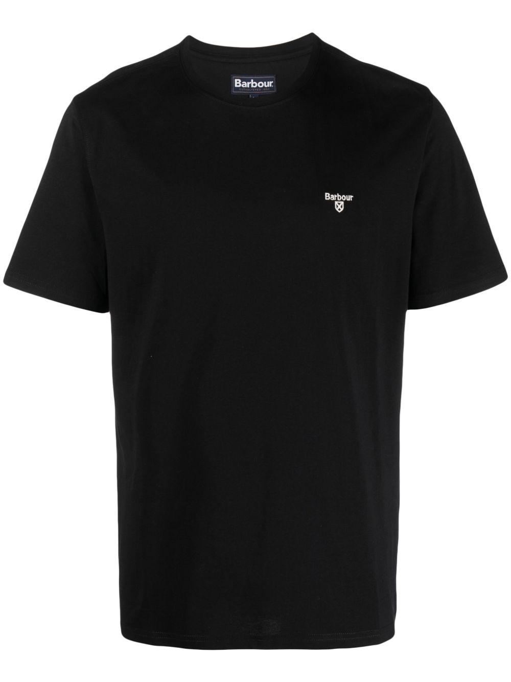 T-shirt girocollo con logo MTS0331 BK31 BARBOUR