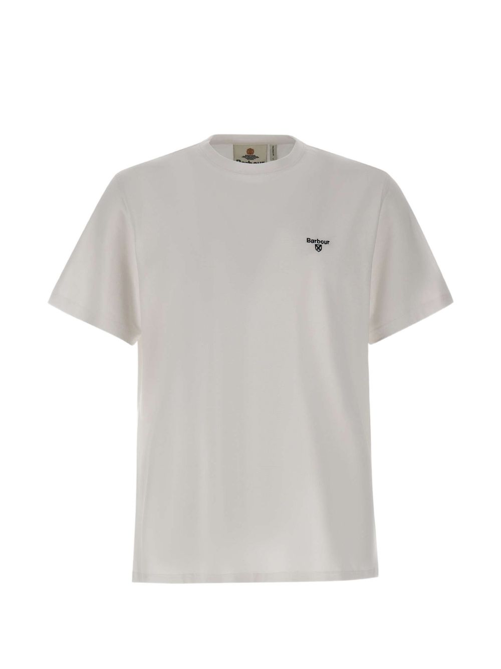 T-shirt girocollo con logo MTS0331 WH11 BARBOUR