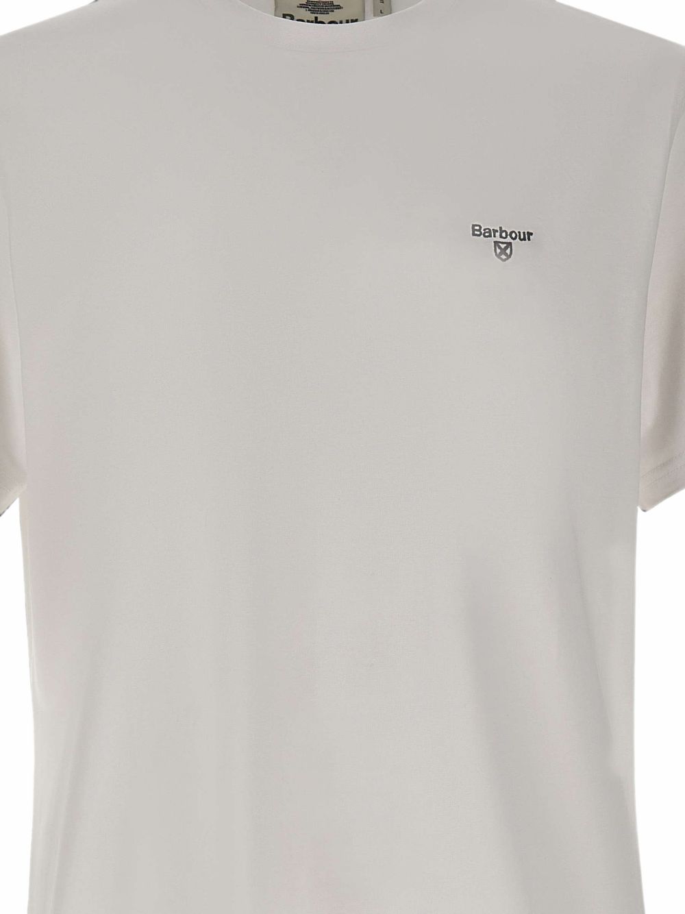 T-shirt girocollo con logo MTS0331 WH11 BARBOUR