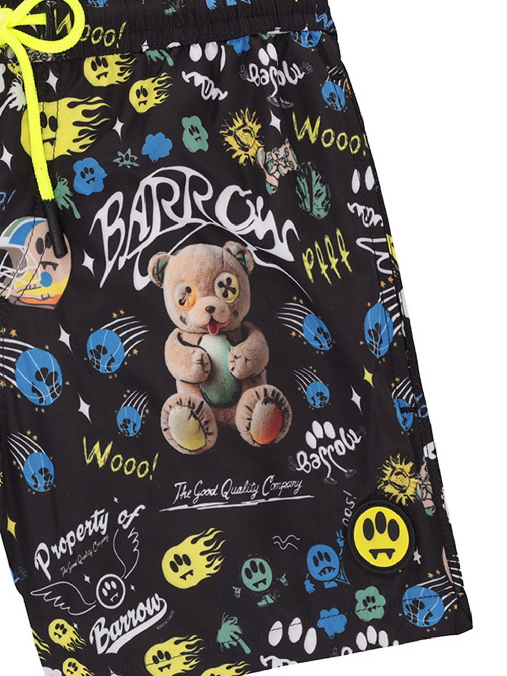 Shorts da mare con stampa grafica S6BKJBSS217 110 BARROW KIDS