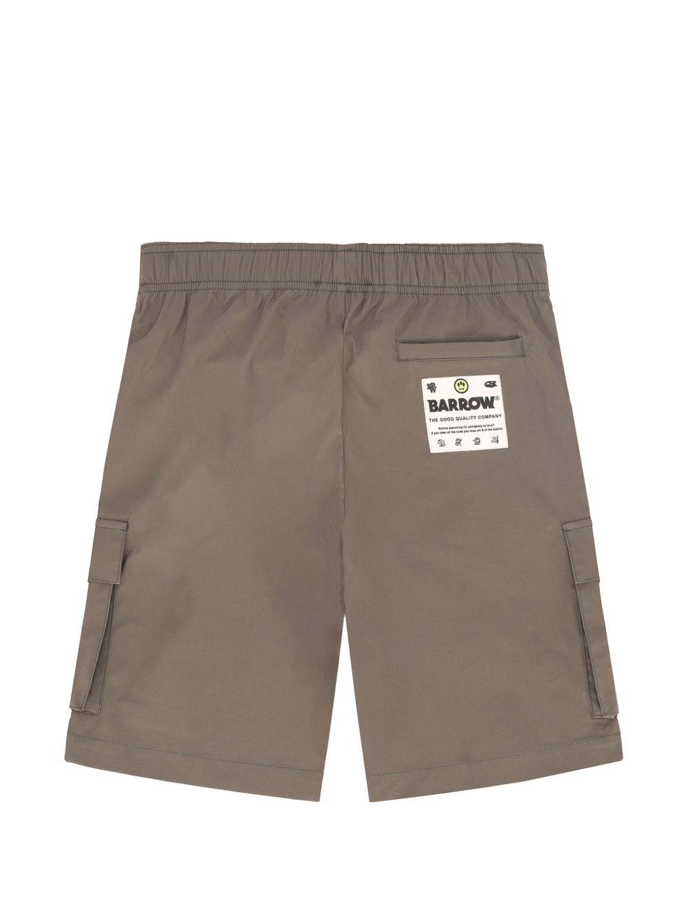 Bermuda in cotone con elastico S6BKJUBE038 082 BARROW KIDS