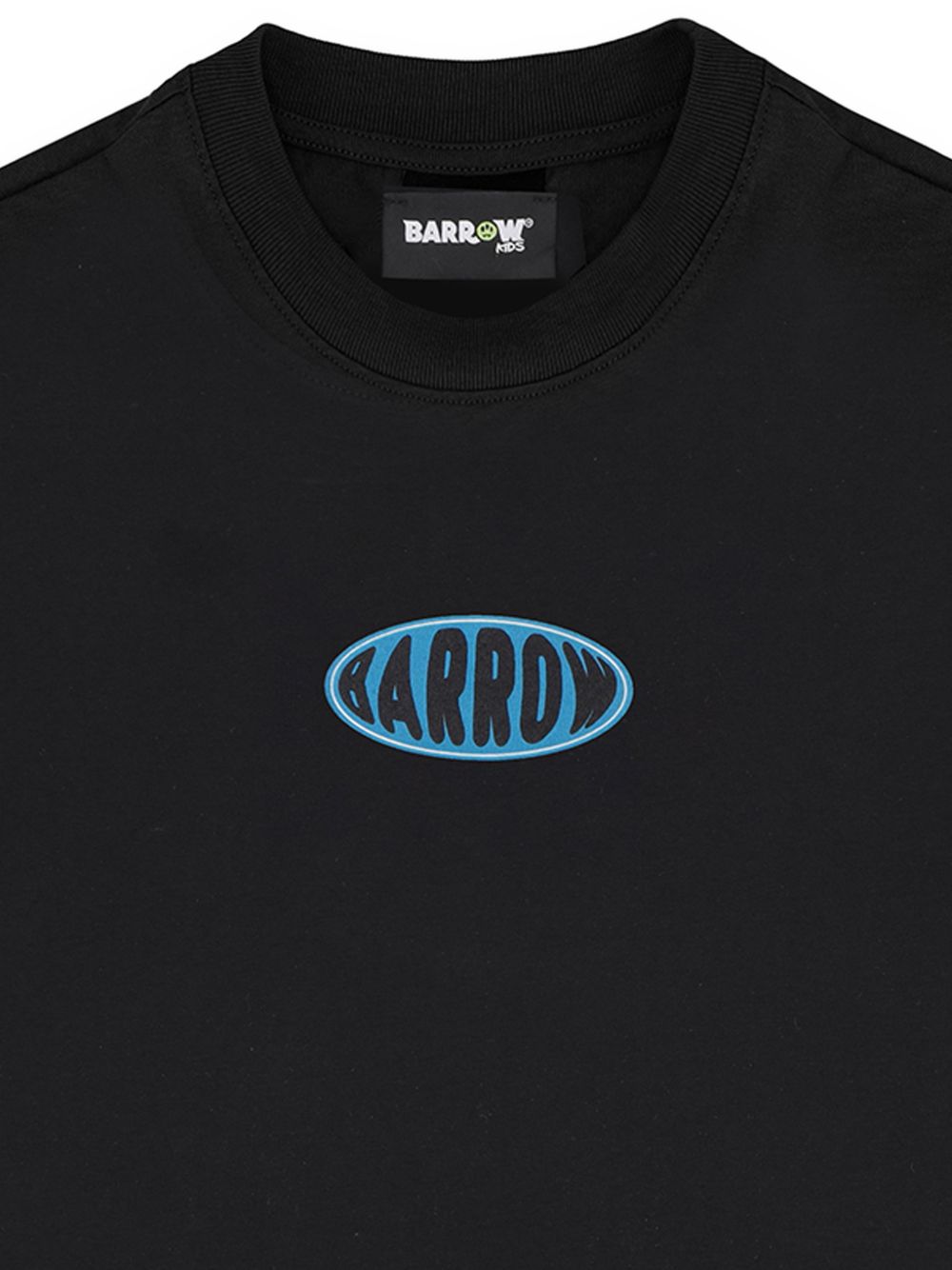 T-shirt in cotone con logo S6BKJUTH074 110 BARROW KIDS
