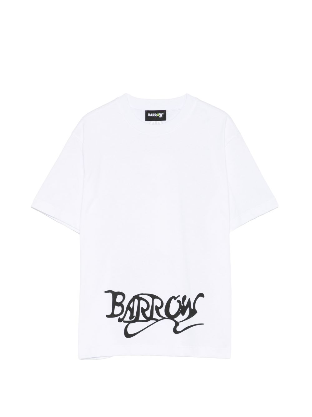 T-shirt in cotone con stampa S6BKJUTH075 002 BARROW KIDS
