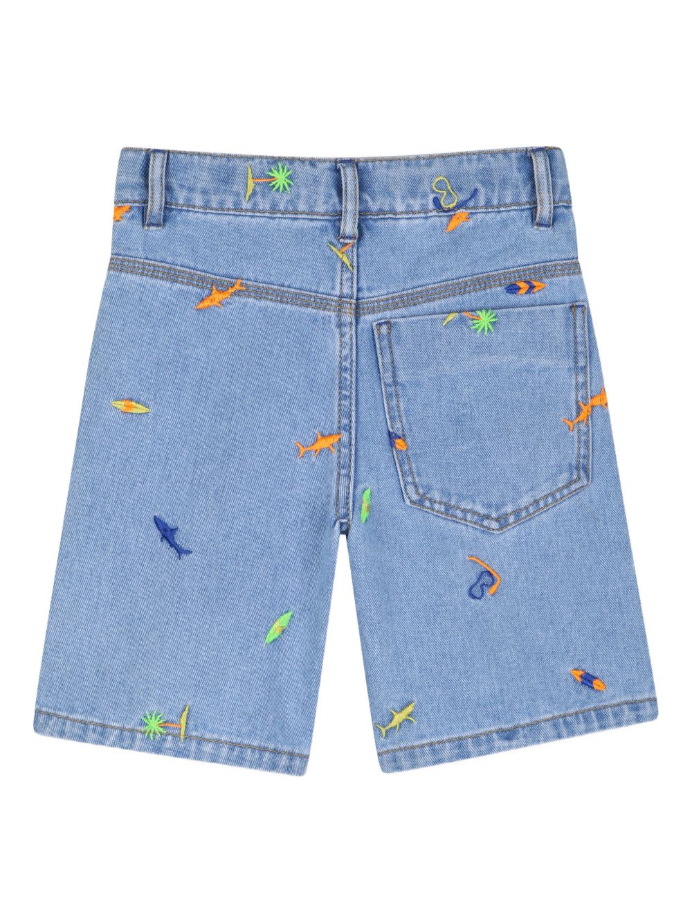 Bermuda con ricami marinari U21721 Z18 BILLIE BLUSH KIDS