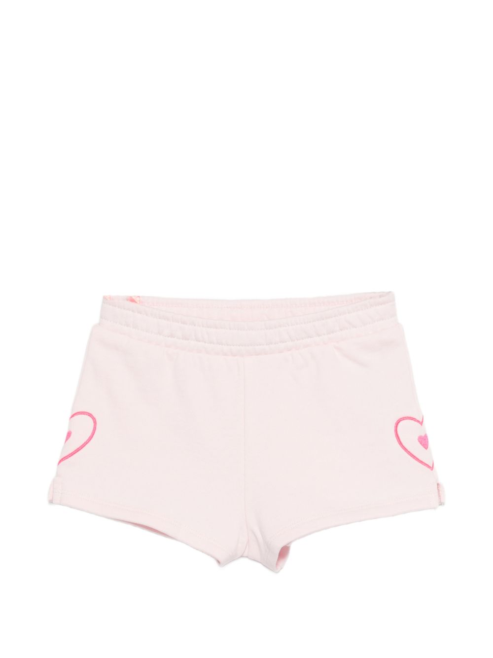 Shorts in cotone organico con elastico U21792 44L BILLIE BLUSH KIDS