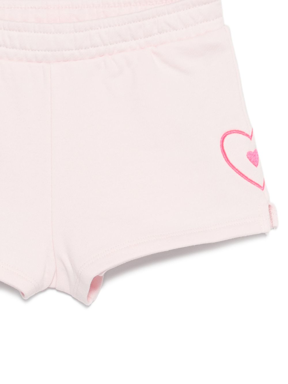 Shorts in cotone organico con elastico U21792 44L BILLIE BLUSH KIDS