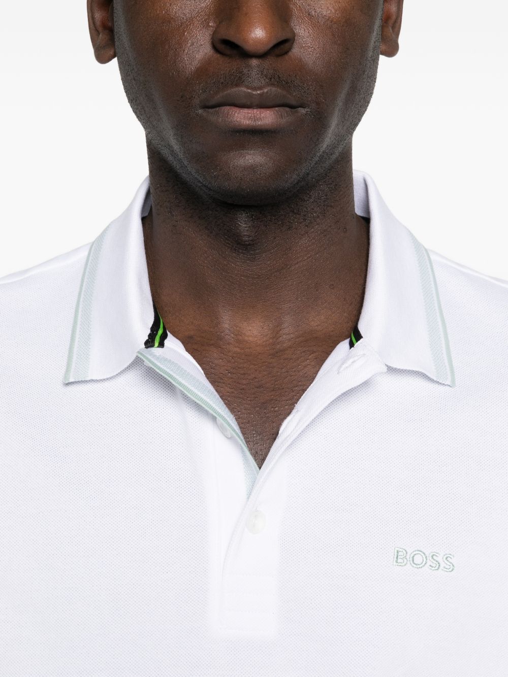 Polo con placca bottoni 50469055 114 BOSS