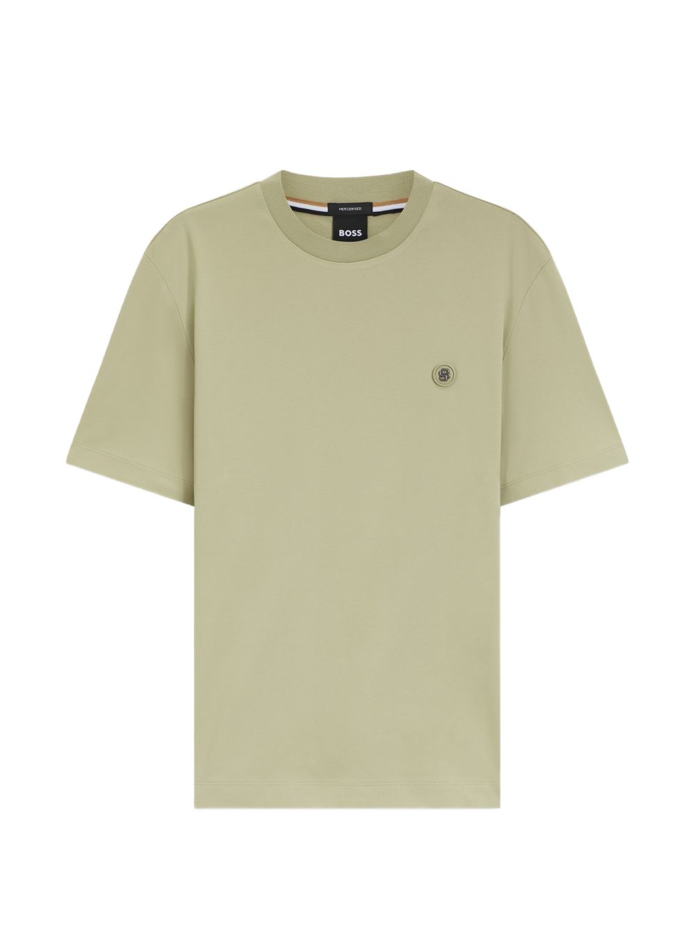 T-shirt girocollo con logo 50555844 254 BOSS