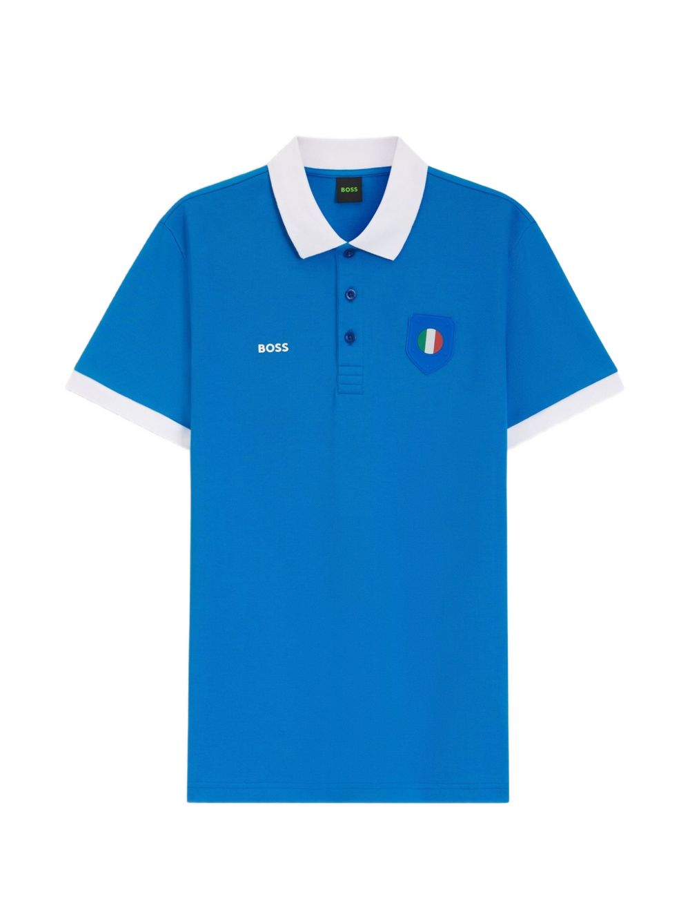 Polo con colletto a contrasto 50559263 430 BOSS