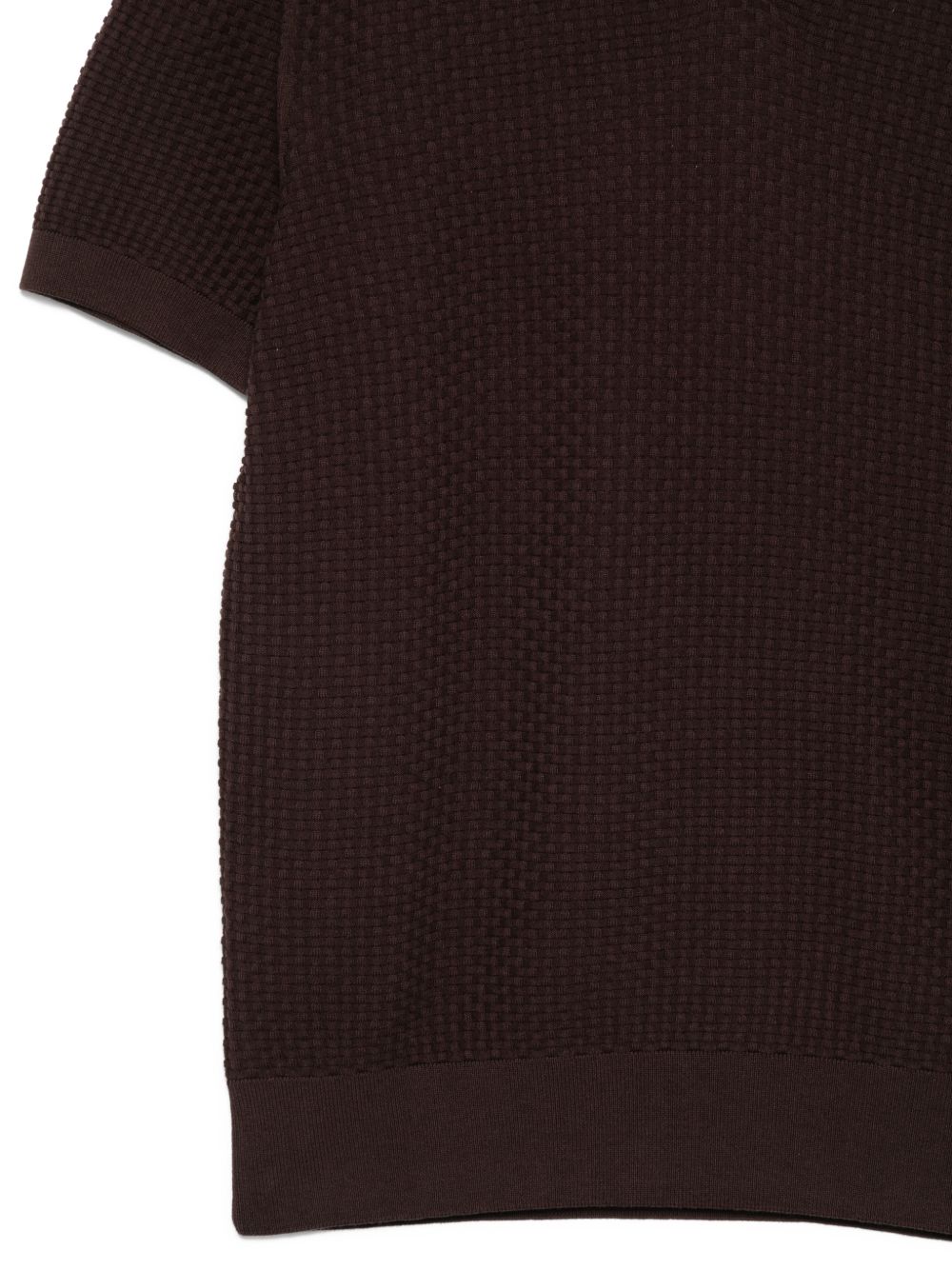 T-shirt in cotone con scollo a V 50561613 207 BOSS