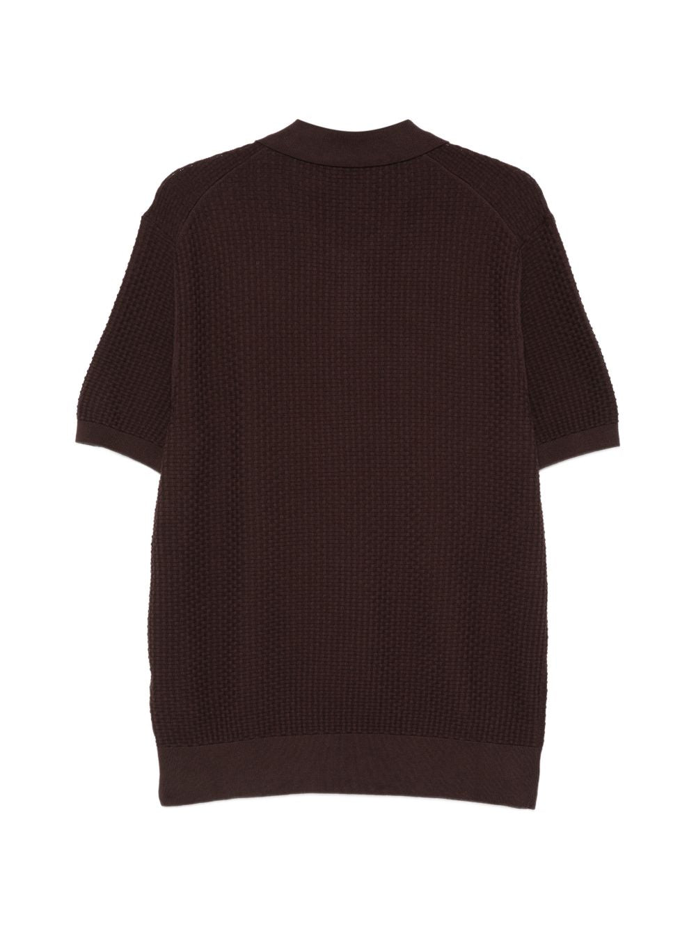 T-shirt in cotone con scollo a V 50561613 207 BOSS