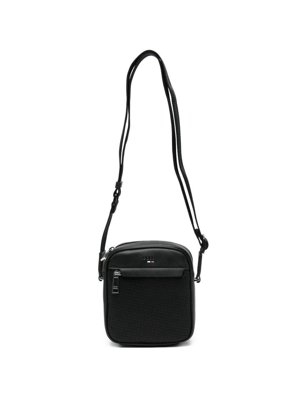 Borsa a tracolla con zip frontale 50563096 001 BOSS