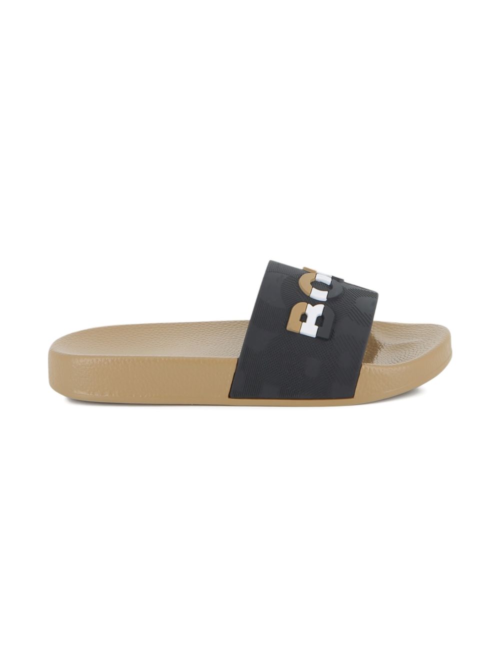 Ciabatte con applicazione logo J52800 09B BOSS KIDSWEAR