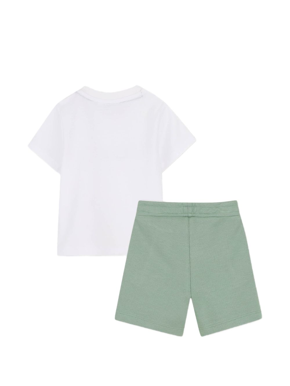 Completo t-shirt e pantaloncini con logo J52851 64U BOSS KIDSWEAR