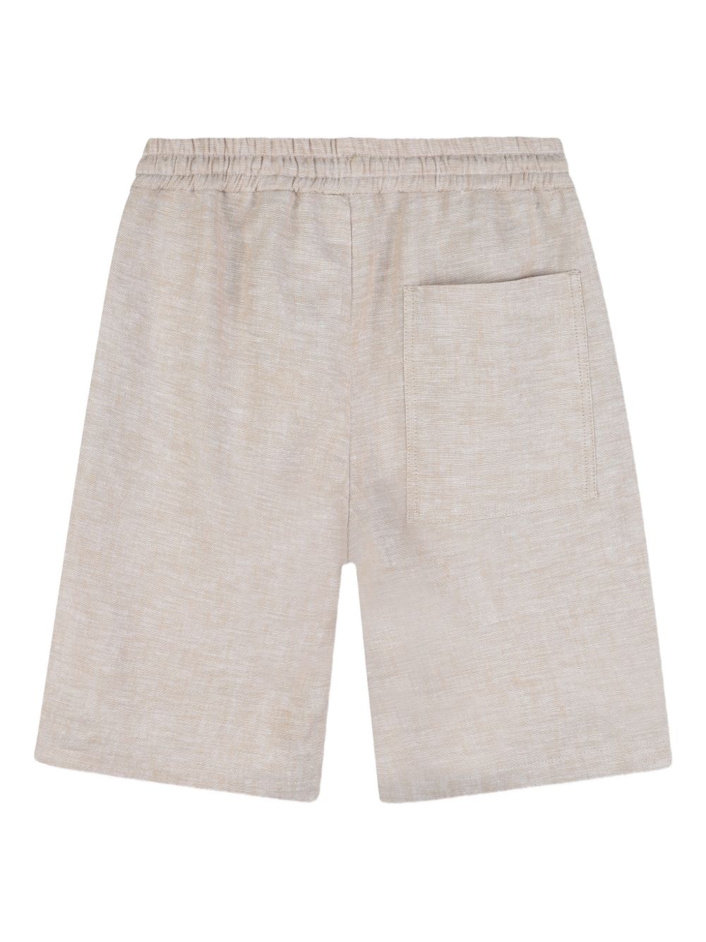 Bermuda in lino con coulisse J52875 130 BOSS KIDSWEAR