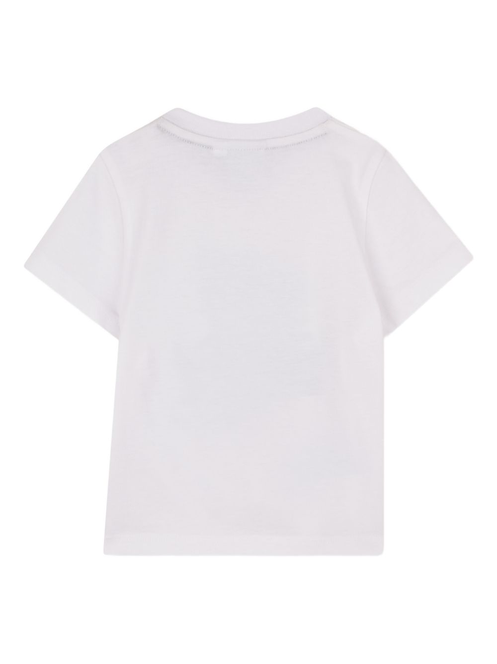 T-shirt con stampa logo geometrica J52879 10P BOSS KIDSWEAR