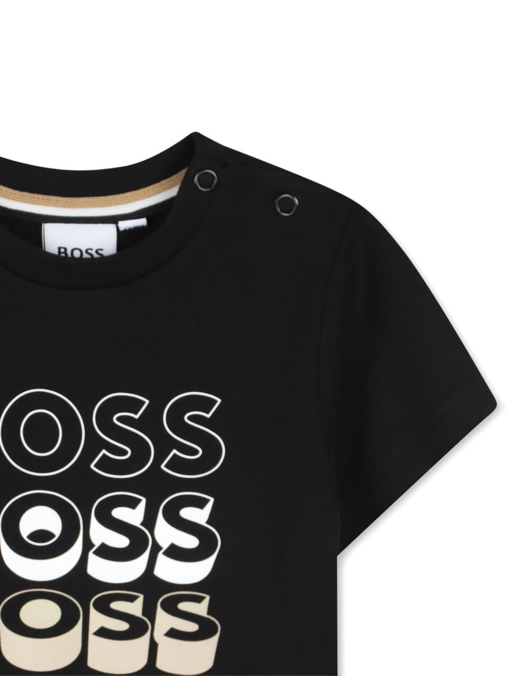 T-shirt con logo ripetuto J52889 09B BOSS KIDSWEAR