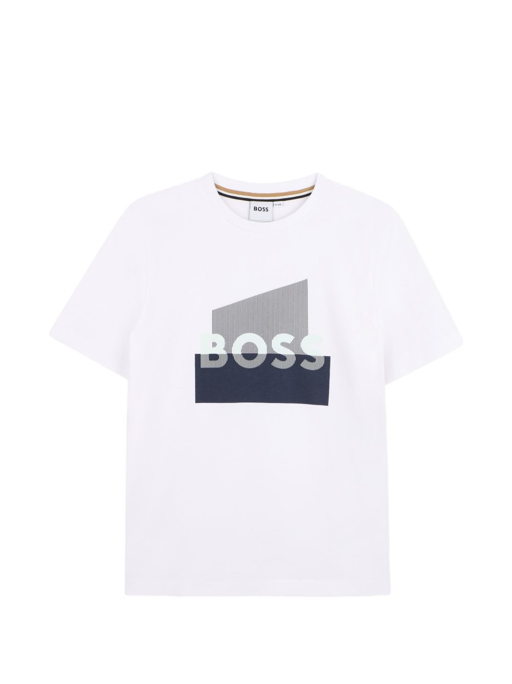 T-shirt con stampa logo J52978 10P BOSS KIDSWEAR