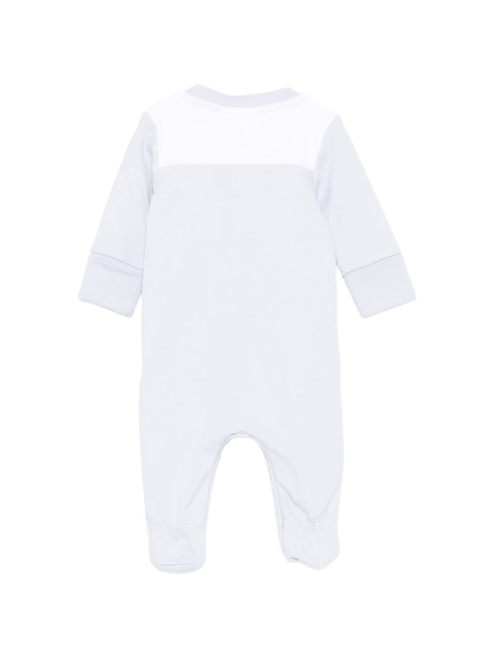 Tutina con piedini con logo ricamato J53046 771 BOSS KIDSWEAR