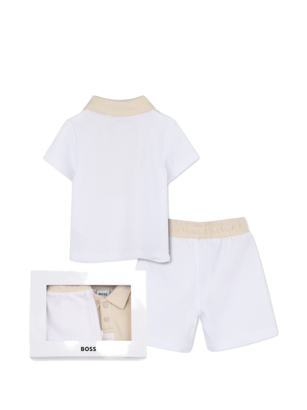 Completo polo e shorts due pezzi J53047 10P BOSS KIDSWEAR