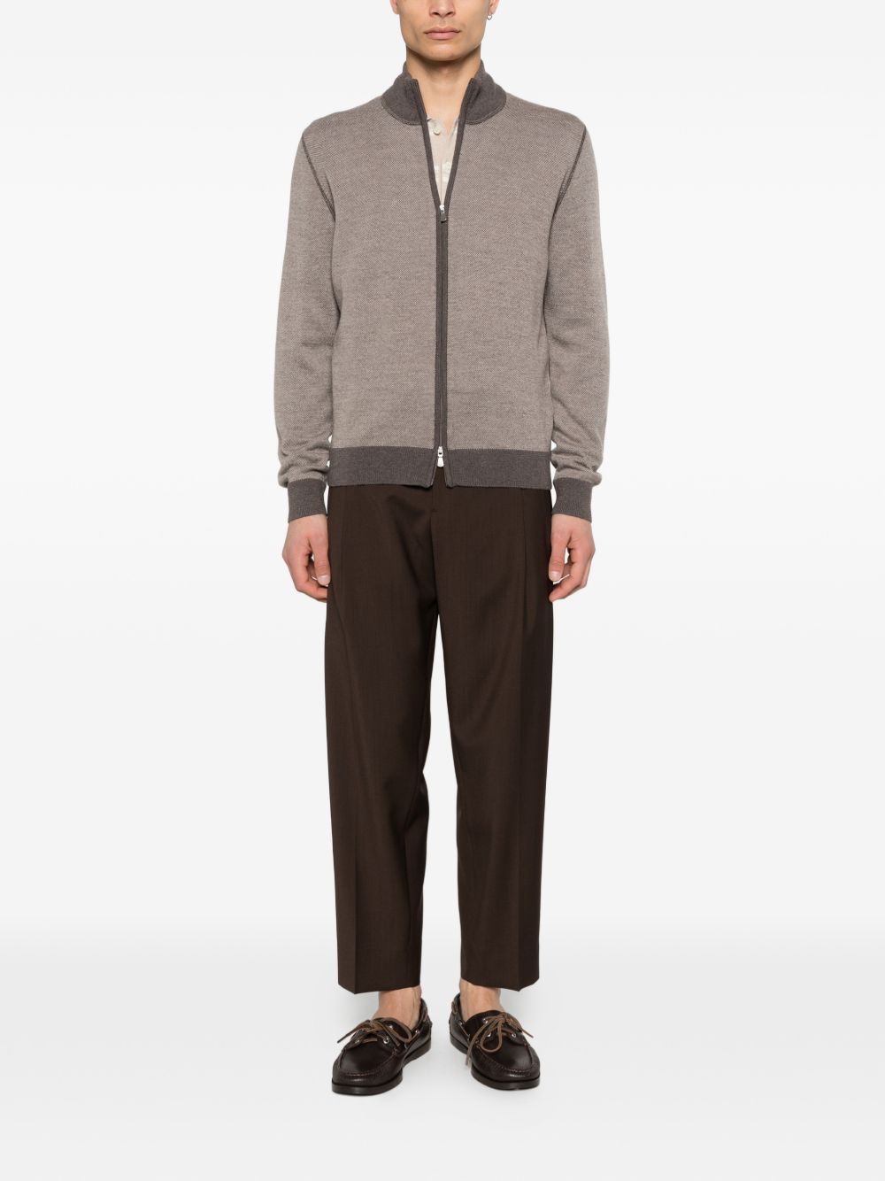 Pantaloni a gamba dritta con pince ARNOS300108 00146 BRIGLIA