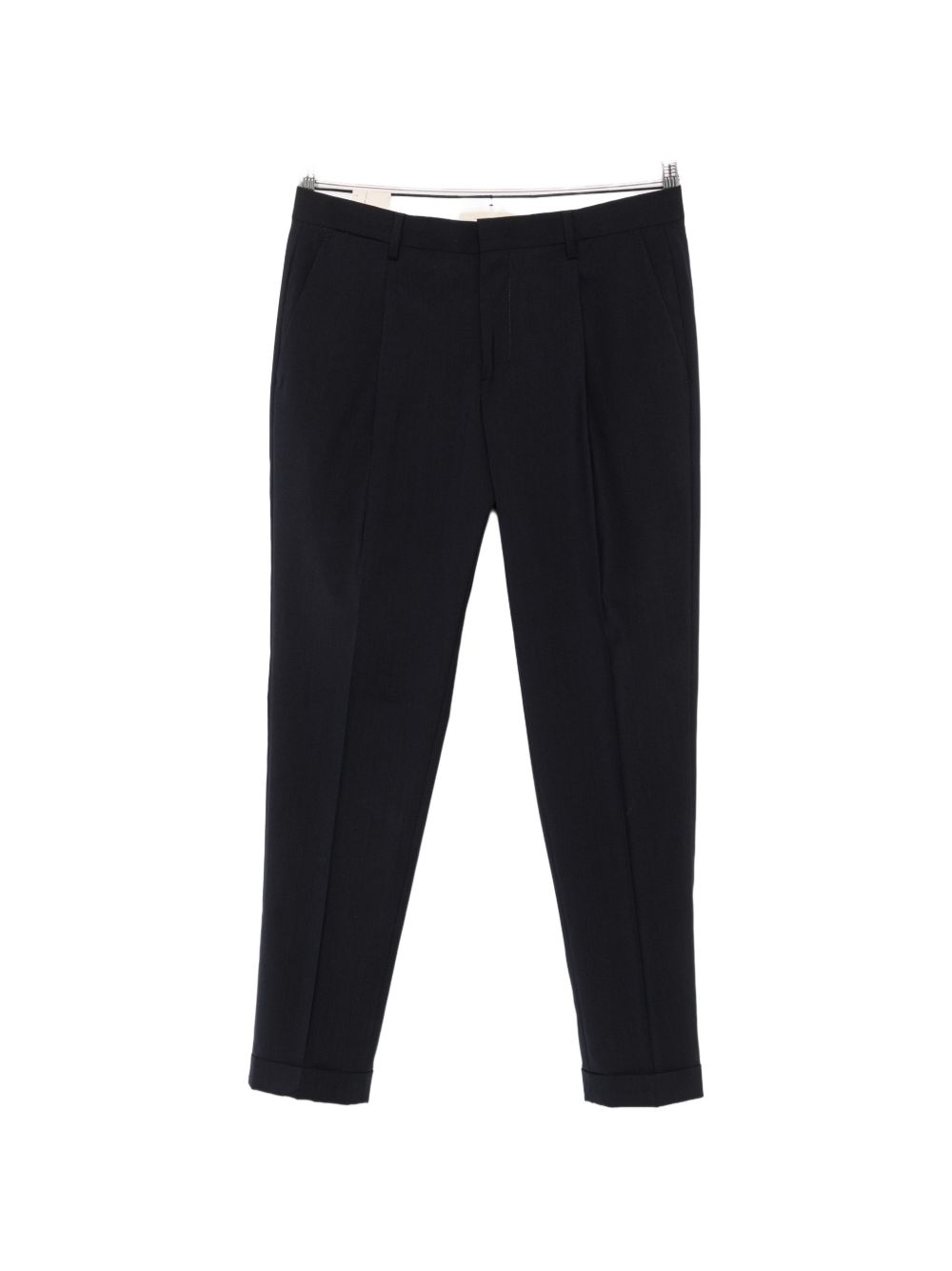 Pantaloni in lana con risvolti TIBERIOS300082 00011 BRIGLIA