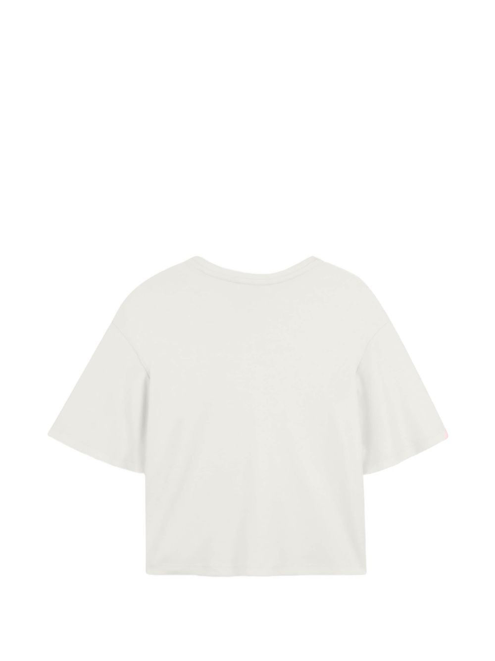 T-shirt in cotone con ricamo girocollo C20858 117 CHLOE KIDS