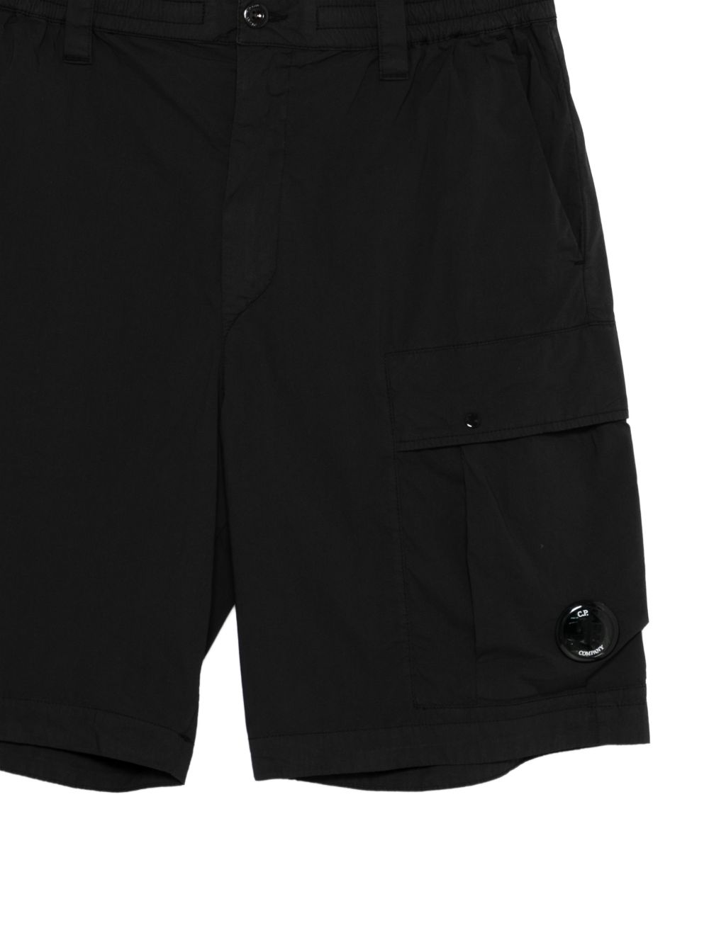 Bermuda cargo in cotone con vita elasticizzata 20CMBE254A006439G 999 CP COMPANY