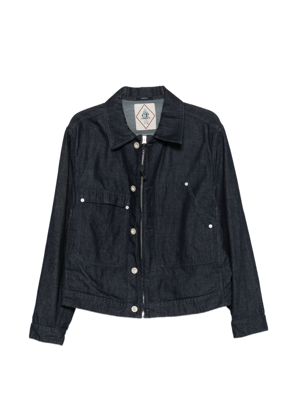 Giubbino con tasche jeans 20CMOW161A110295W D08 CP COMPANY