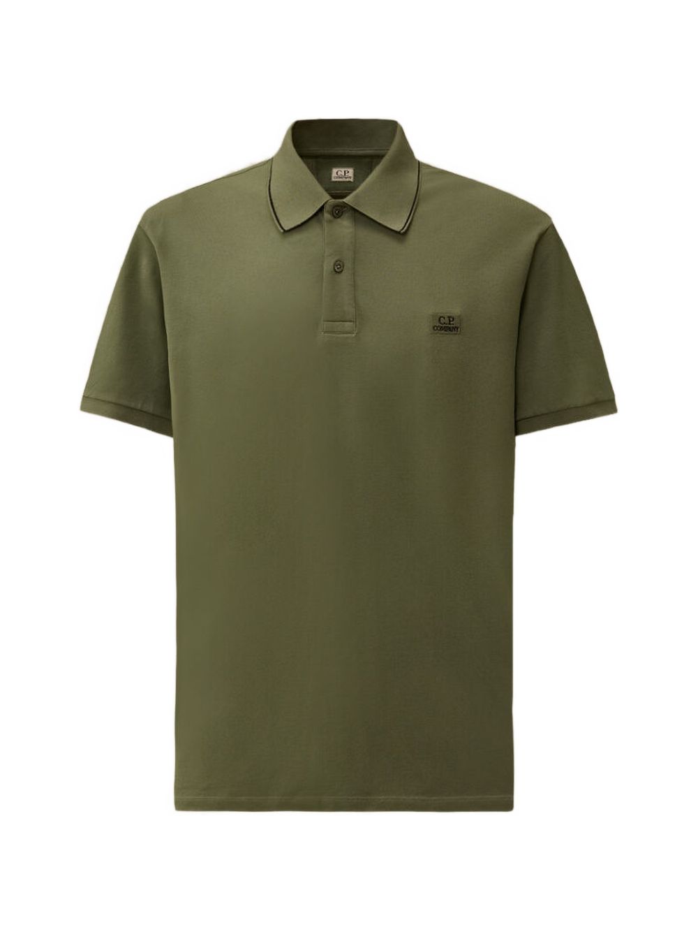 Polo a maniche corte con logo patch 20CMPL722A005263W 668 CP COMPANY