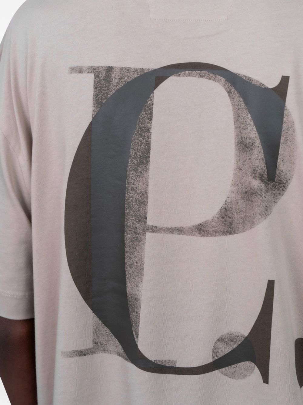 T-shirt in cotone girocollo oversize 20CMTS087A005100W 904 CP COMPANY