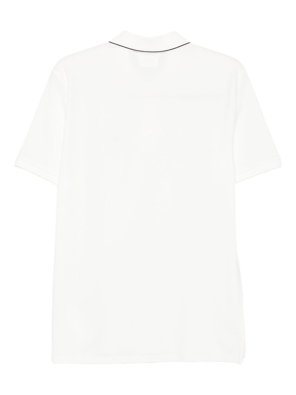 Polo in cotone con bordino a contrasto RCCMPL722A005263W 103 CP COMPANY