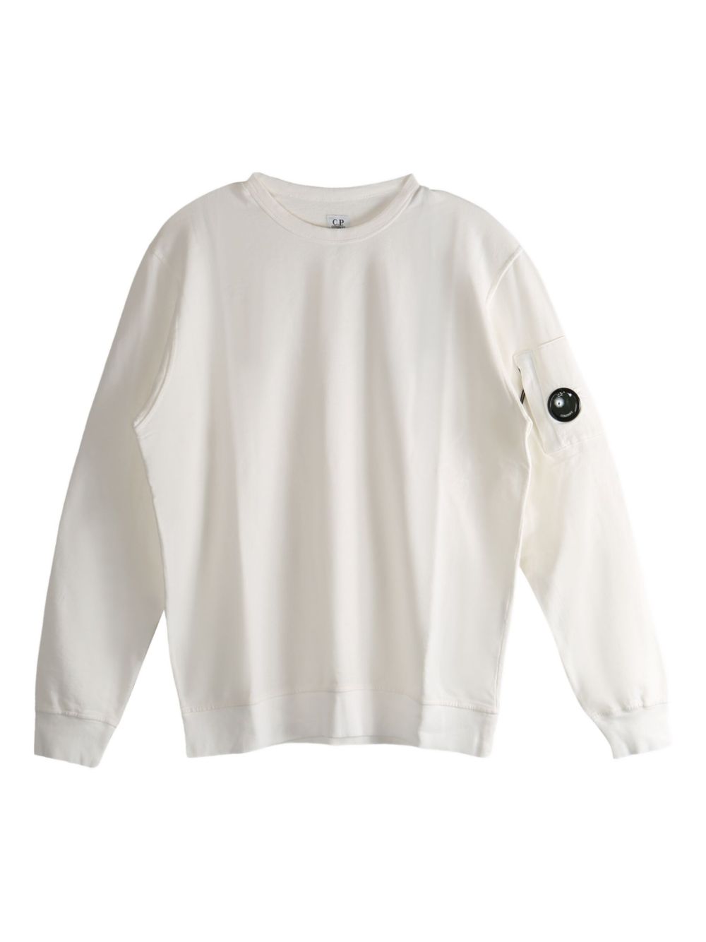 Felpa in cotone con collo girocollo RCCMSS711A002246G 103 CP COMPANY