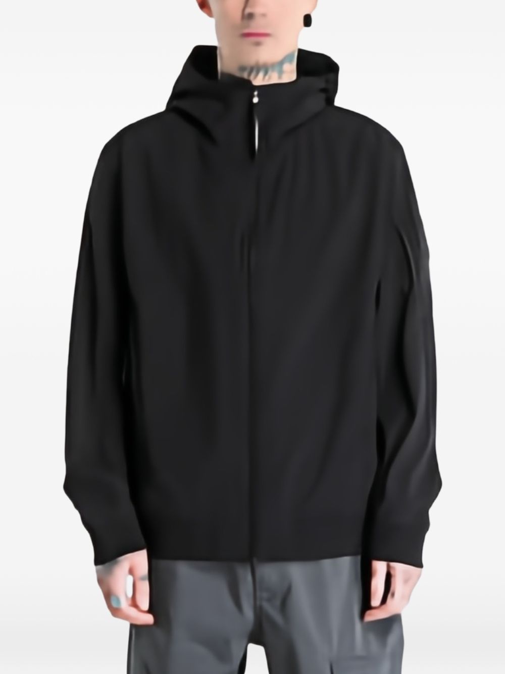 Giacca con cappuccio e zip RSCMOW729A005968A 999 CP COMPANY