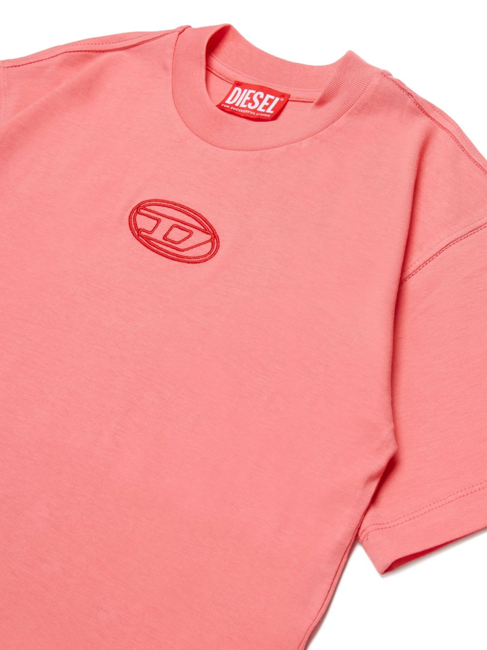 T-shirt in cotone girocollo J0242800YI9 K333 DIESEL KIDS