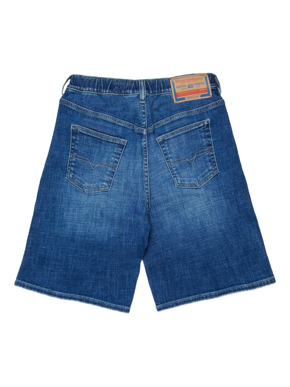 Bermuda in denim con cinque tasche J02548KXBSC K01 DIESEL KIDS