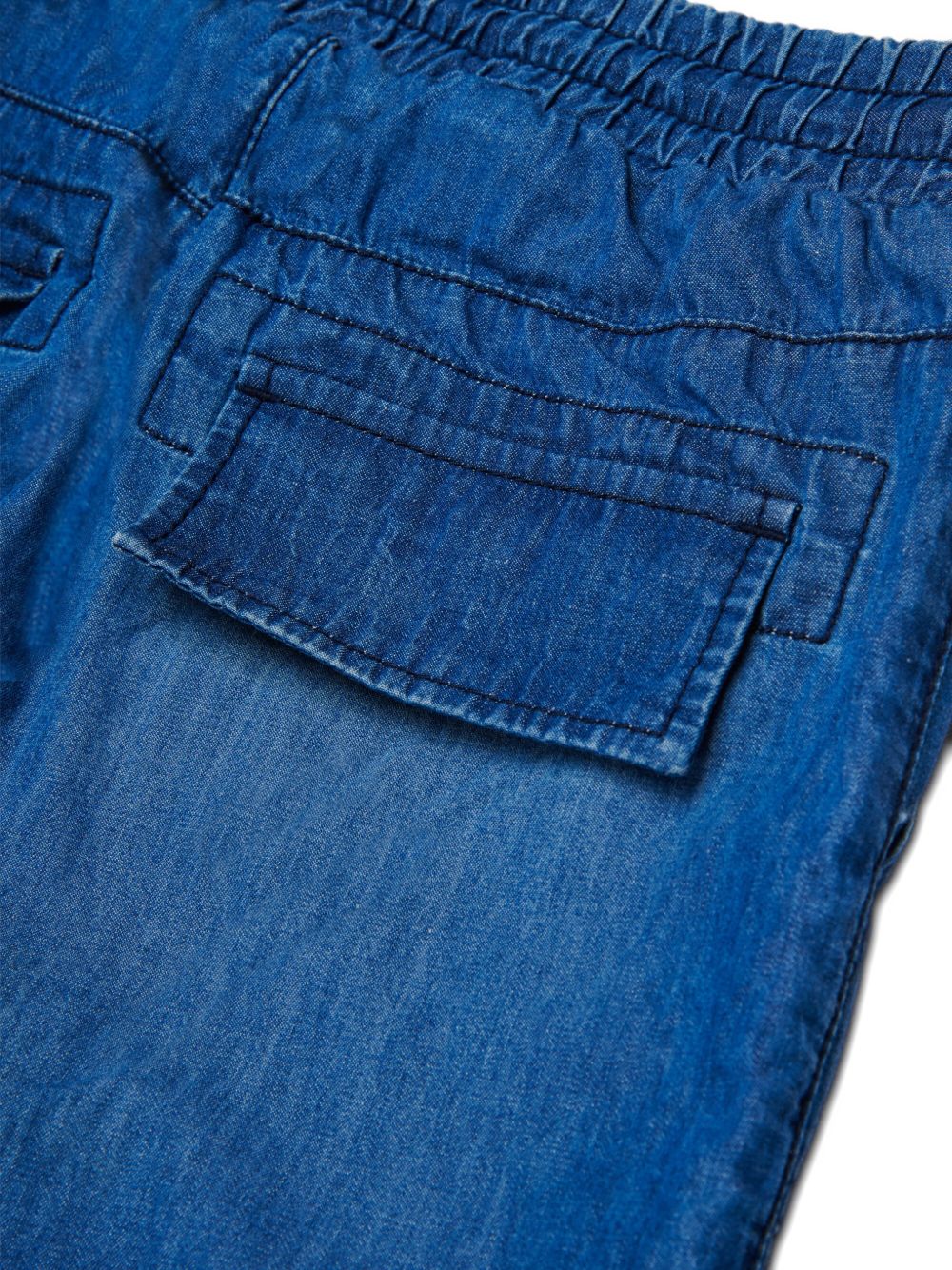 Pantaloni cargo in denim con tasche multiple J02553KXBRW K01 DIESEL KIDS