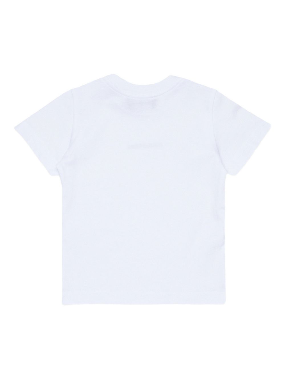 T-shirt in cotone con logo DQ2853D004G DQ100 DSQUARED KIDS