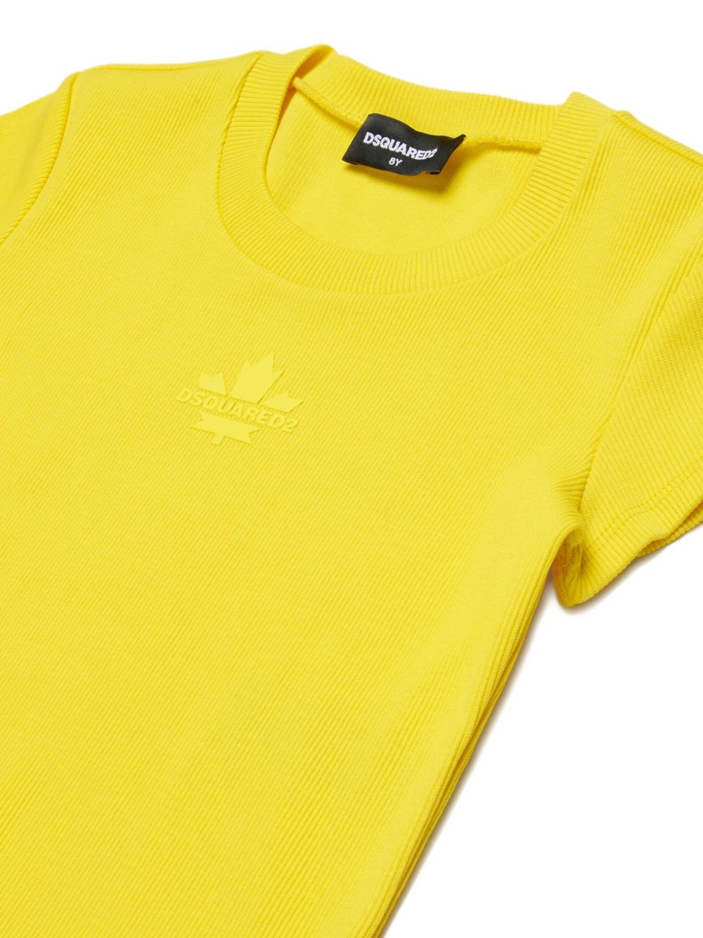 T-shirt in cotone con logo DQ3160D0AGG DQ220 DSQUARED KIDS