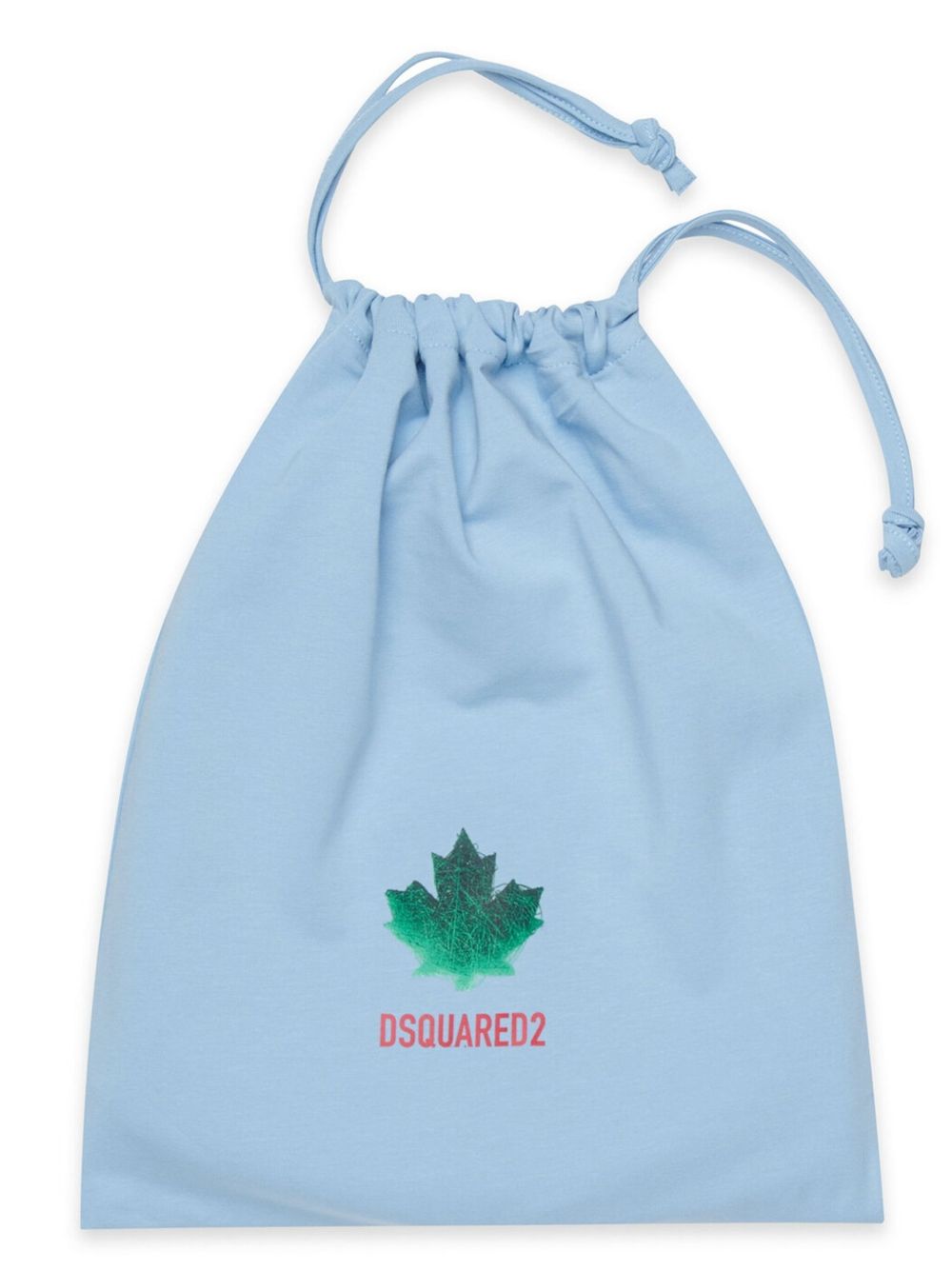 Tutina in cotone con foglia DQ3248D008J DQ814 DSQUARED KIDS