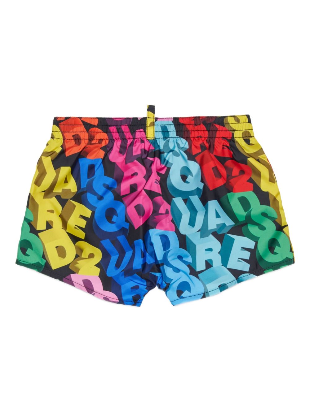 Boxer mare con stampa multicolore DQ3309D0AH6 DQ003 DSQUARED KIDS