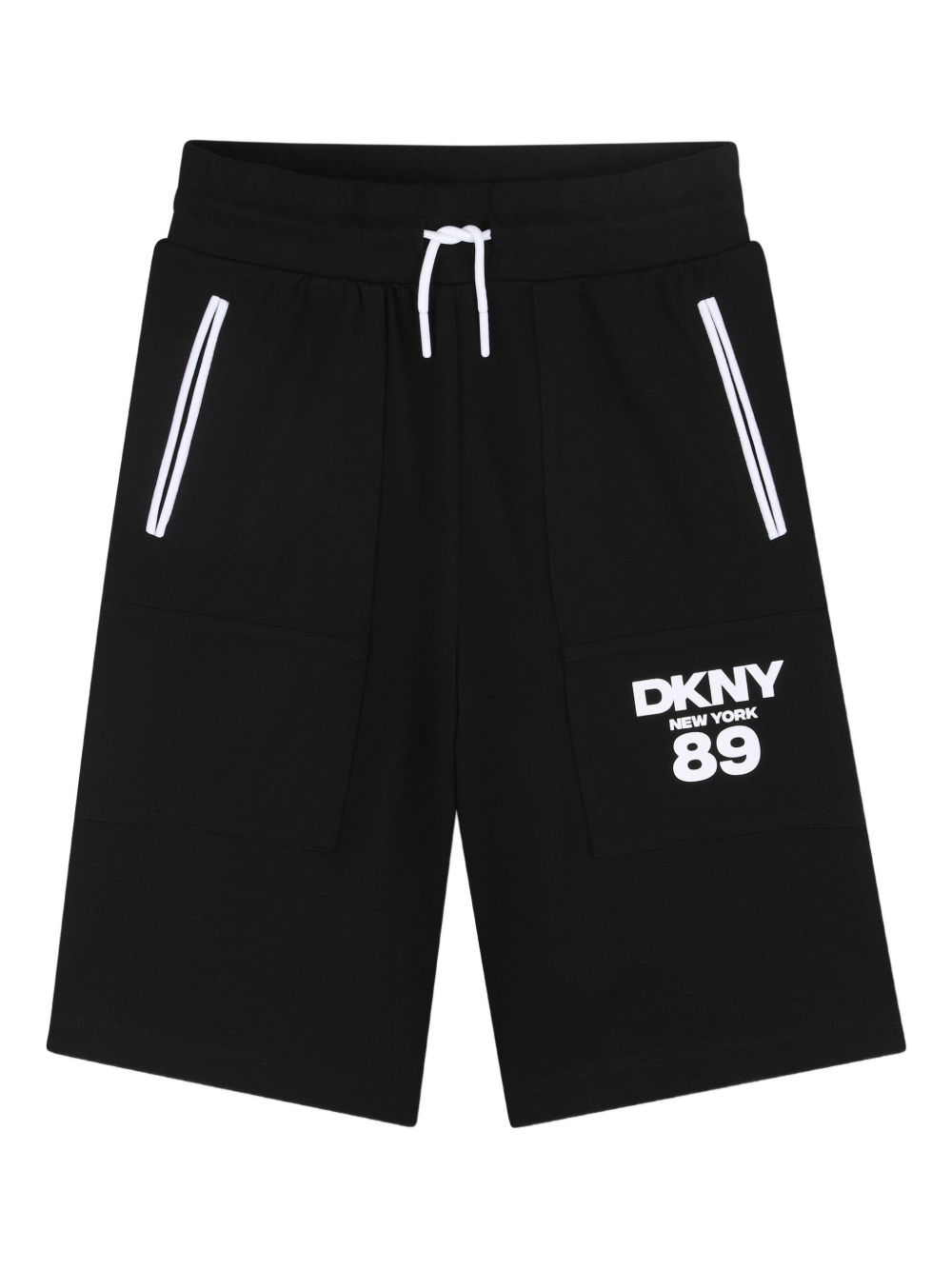 Bermuda in viscosa con coulisse D62530 09B DKNY KIDS