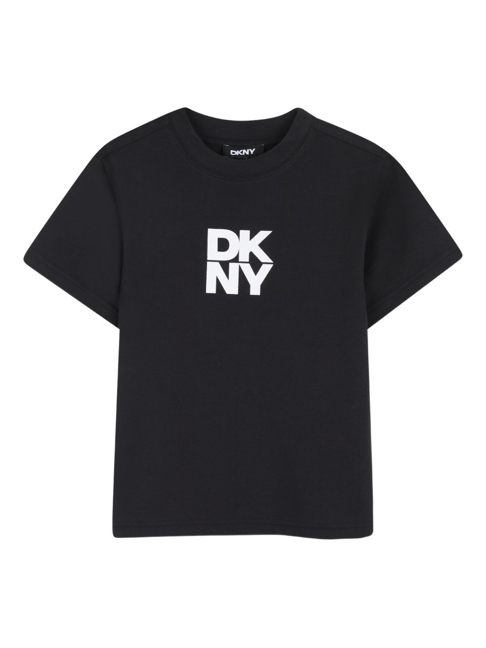 Set due t-shirt in cotone organico girocollo D62544 M41 DKNY KIDS
