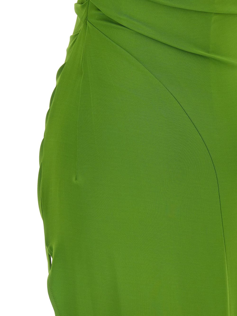 Abito in viscosa monospalla con drappeggio AB90661E2 EV3 ELISABETTA FRANCHI