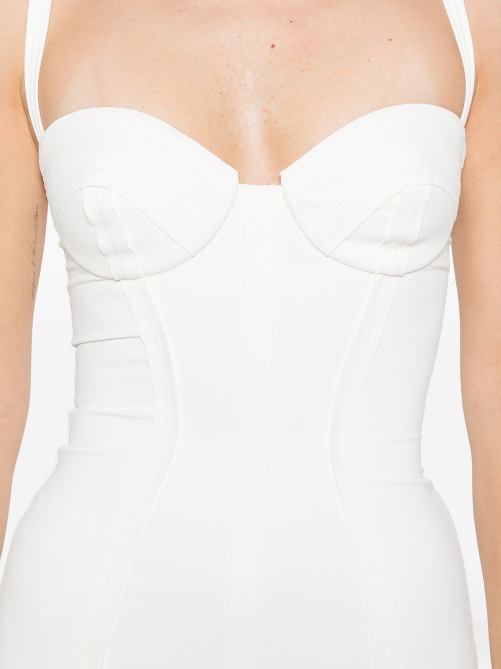 Abito bustier con spalline AB91861E2 360 ELISABETTA FRANCHI