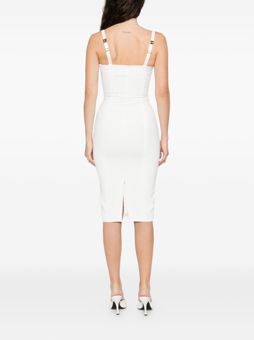 Abito bustier con spalline AB91861E2 360 ELISABETTA FRANCHI