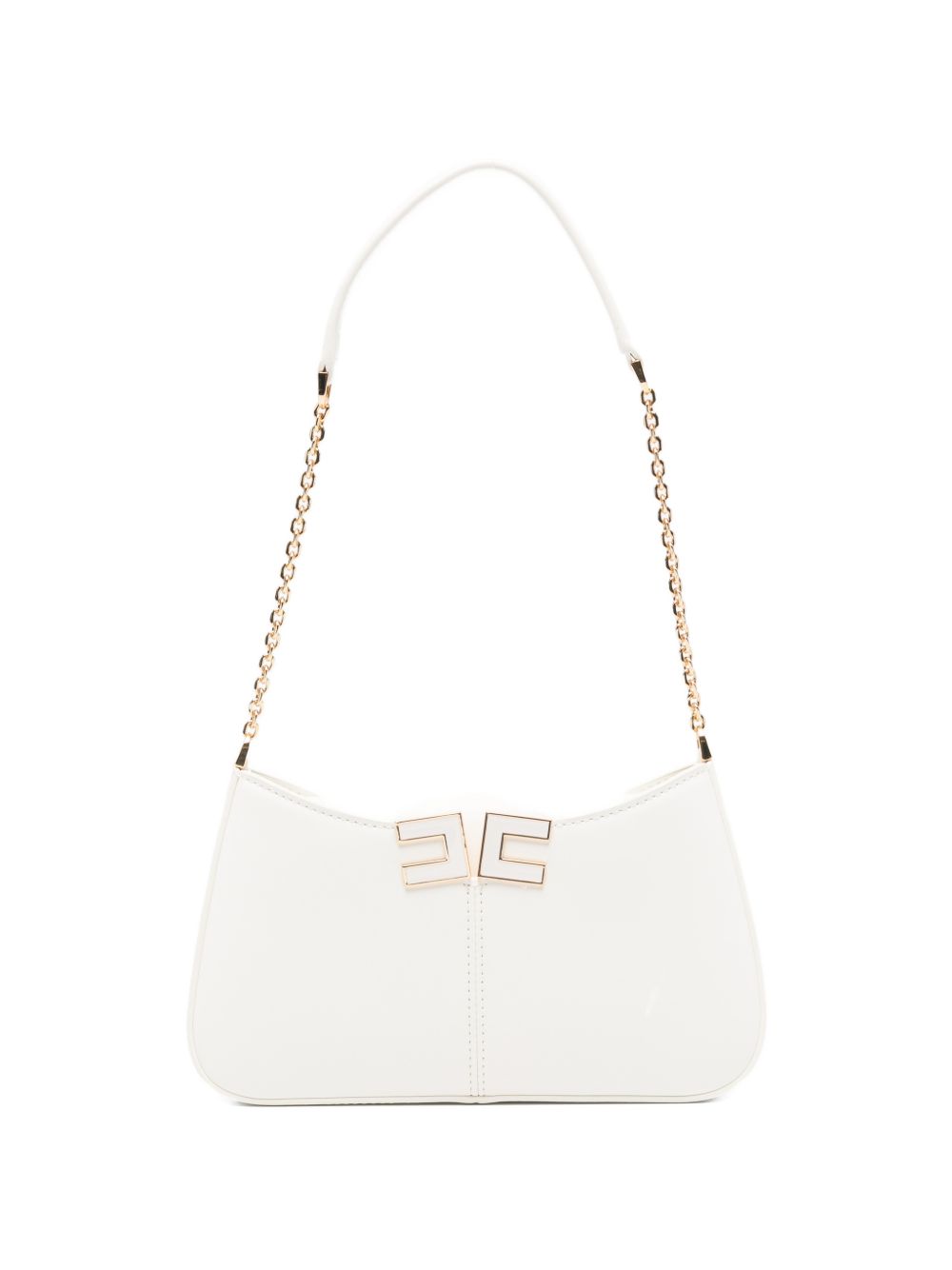 Borsa a spalla con catena e logo geometrico BS93A61E2 360 ELISABETTA FRANCHI